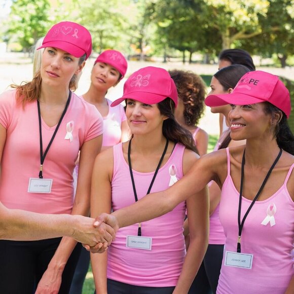 Women Cancer Awareness Baseball Caps Set 20 Pack Adjustable Unisex Hats main image 6